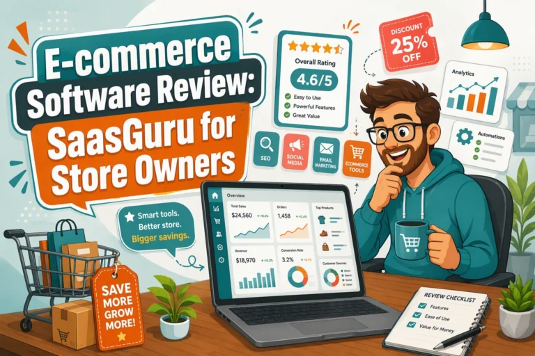 E-commerce Software Review: SaasGuru for Store Owners