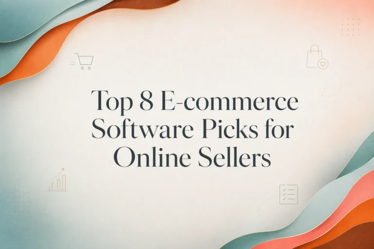 Top 8 E-commerce Software Picks for Online Sellers