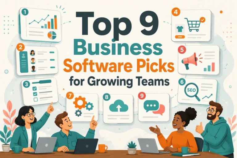 Top 9 Business Software Picks for Growing Teams